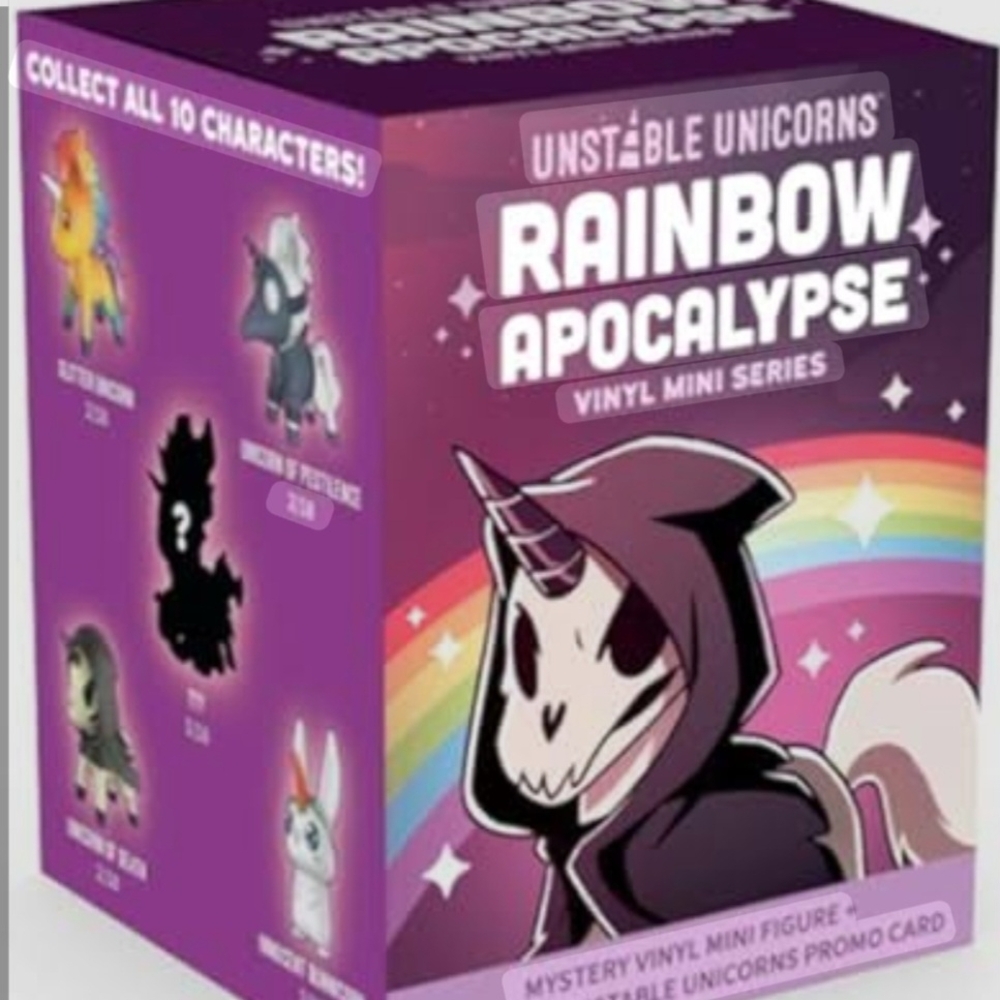 Unstable Unicorns Rainbow Apocalypse Vinyl Mini Series